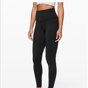 Lululemon wunder under high rise full on luon